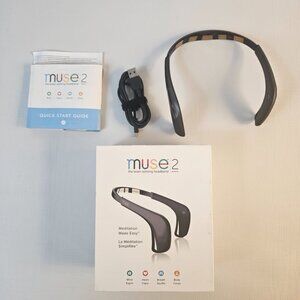 Muse 2 the Brain Sensing Headband Black, Excellent Condition